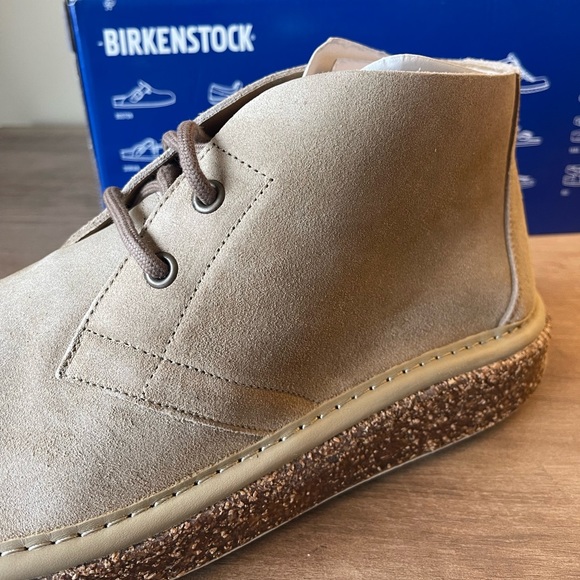 Birkenstock Milton Suede Desert Boots in Ginger - New In Box - Picture 4 of 16